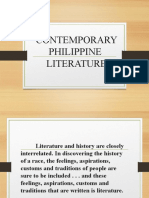 Contemporary Philippine Literature