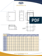 B and R - Universal NI Range - Dimensions