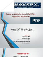 Automatic Screw Tightner & Loosener (MINI PROJECT)