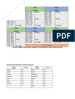 Jadwal Pembelajaran 2021-2022