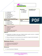 Acta - Comunicación Efectiva en Equipos de Trabajo