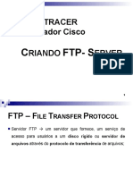 Redes Packet Tracer Criando FTP SERVER