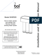 Reverse Osmosis System