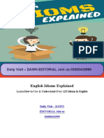 English Idioms Explained - Facebook Com LinguaLIB - PDF 03000433999