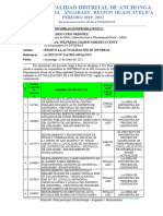 Informe #005 - Infobras Remito Actualizacion de Obras