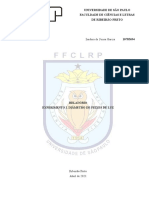 Relatório I - Diâmetros de Feixes de Luz - K