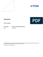 Inductors: Data Sheet Data Sheet