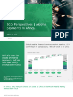 BCG Perspectives - Mobile Payments in Africa: Graphics For Article