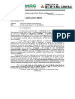 Carta N°0010-2021 Ejerza Su Derecho de Defensa Nulidad de Resolucion