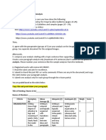 PRELIM Painting or Ad Analysis Guidelines