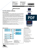 JUMO dTRON 304/308/316 Plast Compact Controller For The Plastics Industry