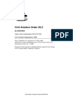 Civil Aviation Order 20.2: As Amended