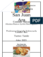 San Juan Ara Comidas Tipicas