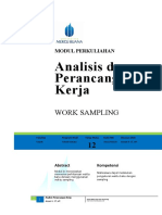 MODUL 12 Work Sampling