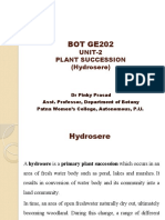 BOT GE202 - Hydrosere