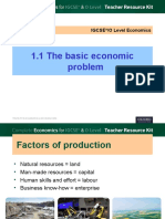 Basic Economic Problems