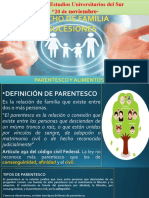 Parentesco y Alimentos