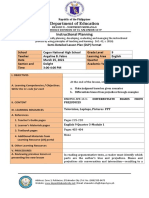 Department of Education: Instructional Planning