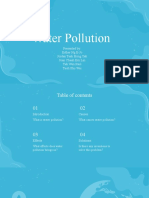 Water Pollution: Presented By: Esther NG E-Jo Jordan Teah Hong Yek Joan Cheah Ern Lin Teh Wen Paul Teoh Shu Wei