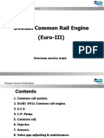 Doosan Common Rail Engine (Euro-III) : Overseas Service Team