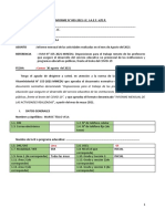 Informe Mes de Agosto - Inicial 1