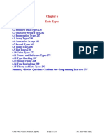 Data Types: CMPS401 Class Notes (Chap06) Page 1 / 35 Dr. Kuo-Pao Yang