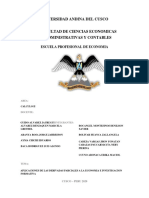 Investigacion Formativa de Calculo Ii