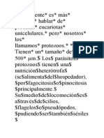 Generalidades Protozoos, Helmintos y Artropodos