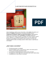 Cómo Calcular Porcentajes de Recetas Cosméticas