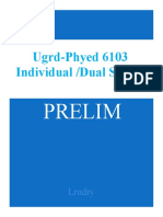 Individual Dual Sports Prelim Exam Oed-Lr