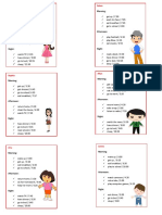 Routine and Time Flashcards 109970