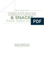 Recetas Desayunos Snacks