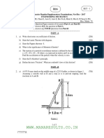 WWW - Manaresults.Co - In: I B. Tech I Semester Regular/Supplementary Examinations, Nov/Dec - 2017 Engineering Mechanics