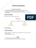 IP Address in Networking