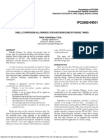 Shell Corrosion Allowance For Aboveground Storage Tanks: Debra Tetteh-Wayoe, P.Eng