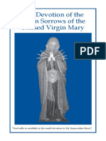 The Devotion of The Seven Sorrows of The Blessed Virgin Mary