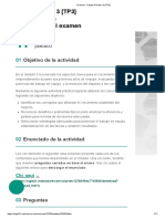 Examen - Trabajo Práctico 3 (TP3) 95% Desarrollo Emprendedor