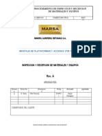 Fameco-Sgc-Pr-01 Inspeccion y Recepcion de Mat. y Equip