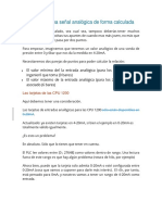 Escalado de Una Señal Analógica de Forma Calculada