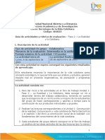 Guía de Actividades y Rúbrica de Evaluación - Fase 2 - La Realidad y Lo Cotidiano