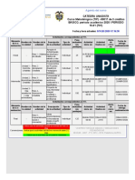 Agenda Del Curso