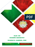 Module MODERN-geometry For 1ST Midterms