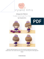 Cuddle-Sized Sugar Plum Fairy: Amigurumi Pattern