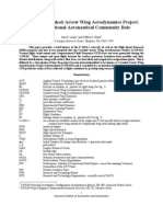 Review of Cranked-Arrow Wing Aerodynamics Project: Its International Aeronautical Community Role