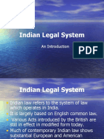 Indian Legal System - An Introduction