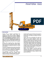 PANTERA 1500: Technical Specification 03515-3 2003-08-13