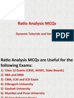 Ratio Analysis Mcqs