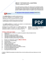 Cambios Fisicos y Quimicos