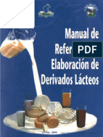 Pdla La Paz - Manual de Referencia de Elaboracion de Derivados Lacteos