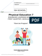 Grade 7 PE Module